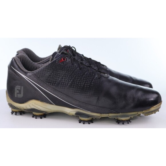 FootJoy DNA 2.0 Men\'s Golf Shoes Size 11.5 M Leather Black